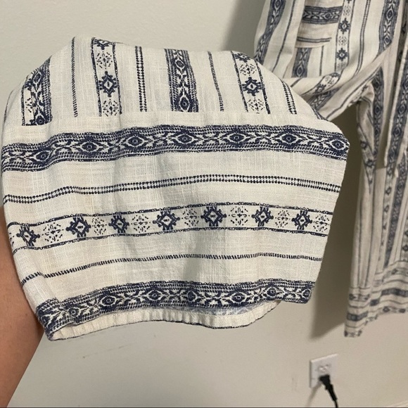 Monteau Bohemian Wide leg Jumpsuit Size Medium - Picture 2 of 12